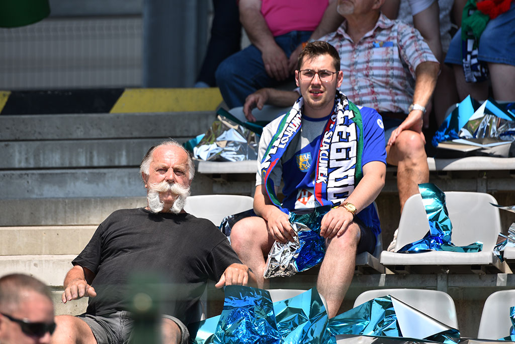 Piłkarska fiesta na trybunach. Jak kibicowaliście Miedzi