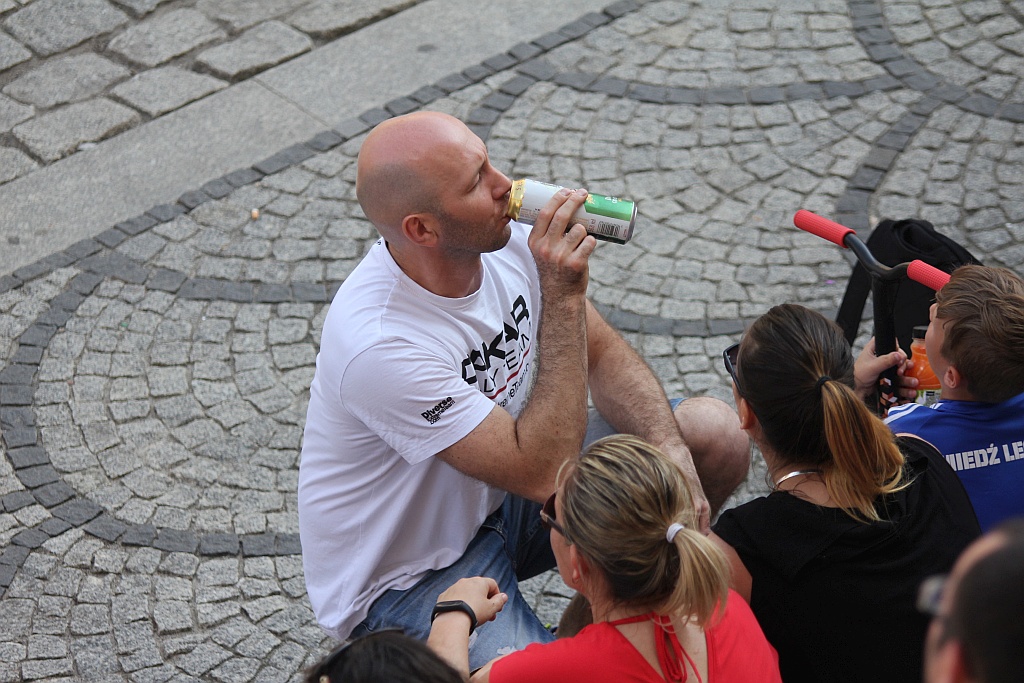 Tysiące kibiców świętowało w rynku awans do ekstraklasy - cz. 2