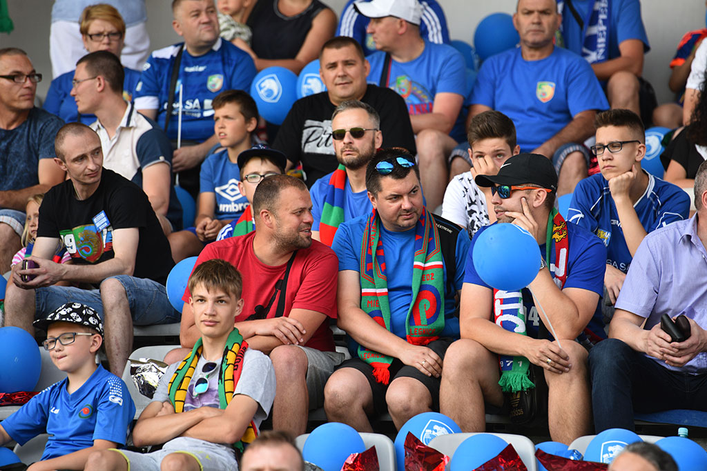 Piłkarska fiesta na trybunach. Jak kibicowaliście Miedzi