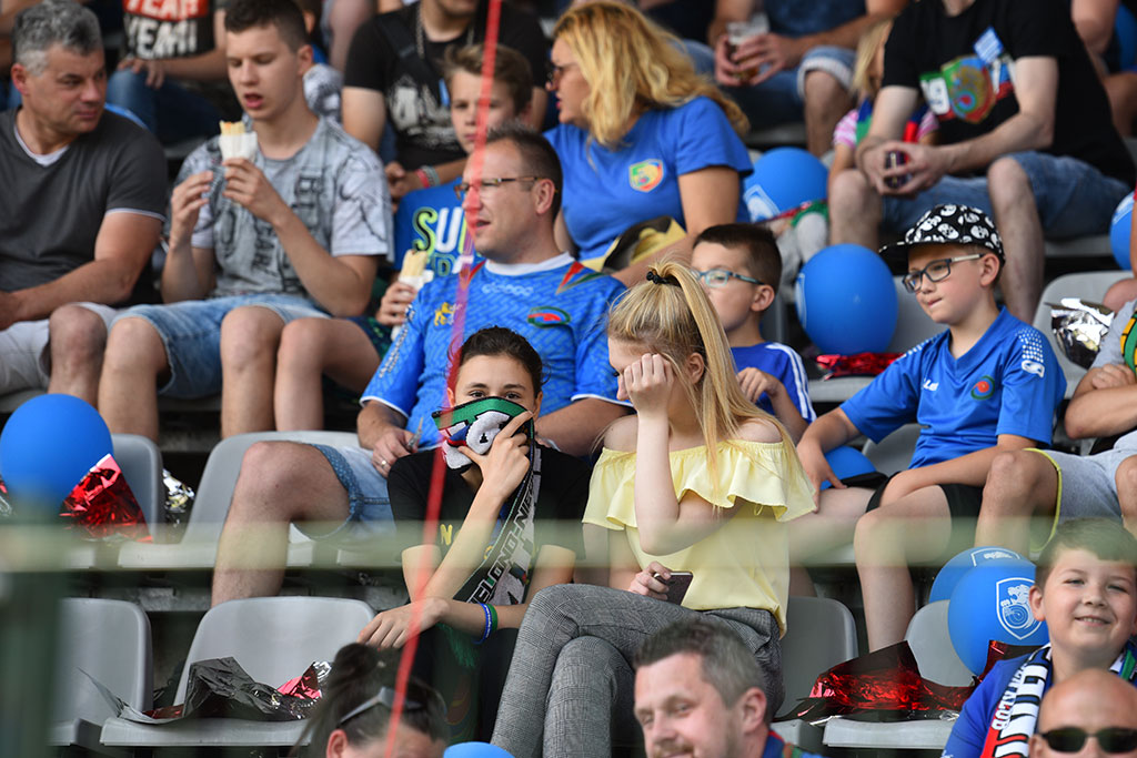 Piłkarska fiesta na trybunach. Jak kibicowaliście Miedzi