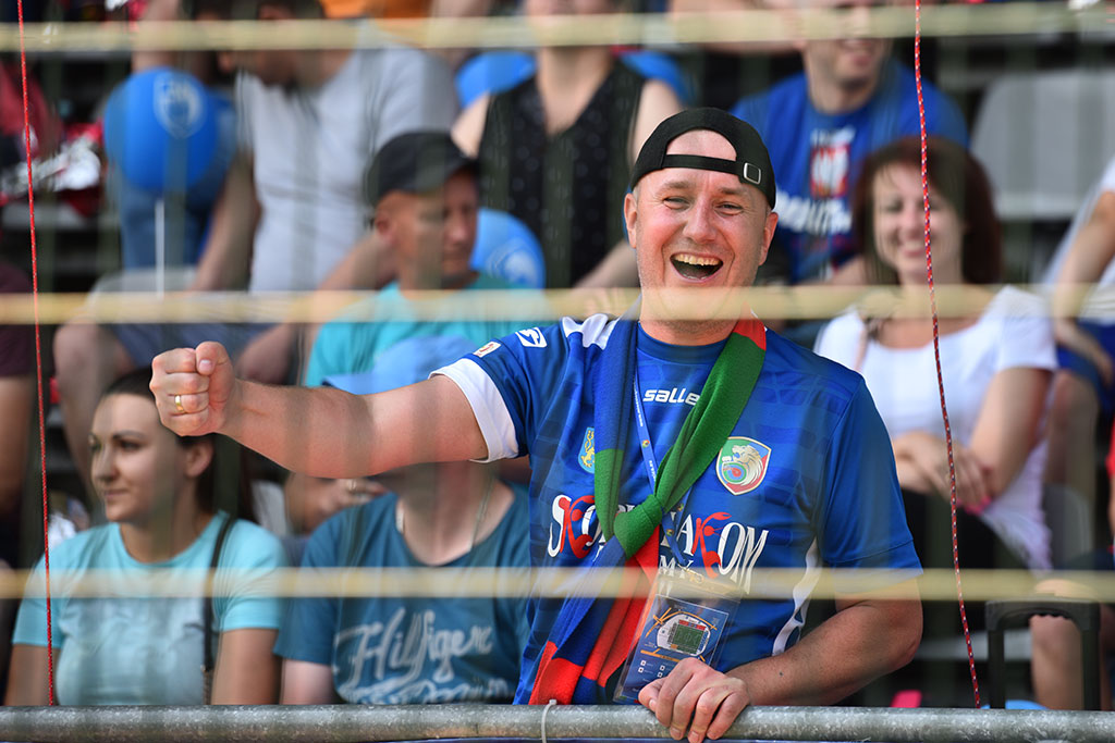 Piłkarska fiesta na trybunach. Jak kibicowaliście Miedzi