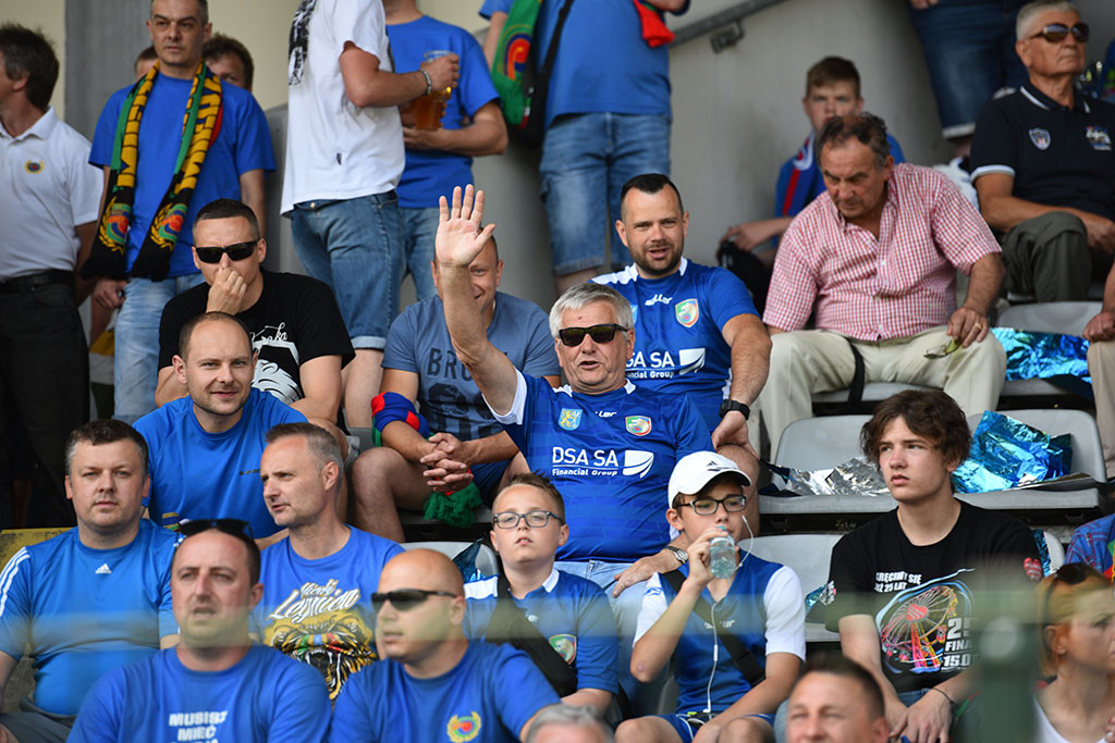 Piłkarska fiesta na trybunach. Jak kibicowaliście Miedzi