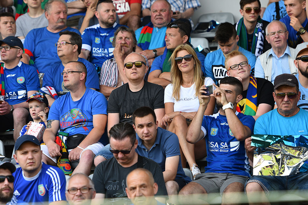 Piłkarska fiesta na trybunach. Jak kibicowaliście Miedzi