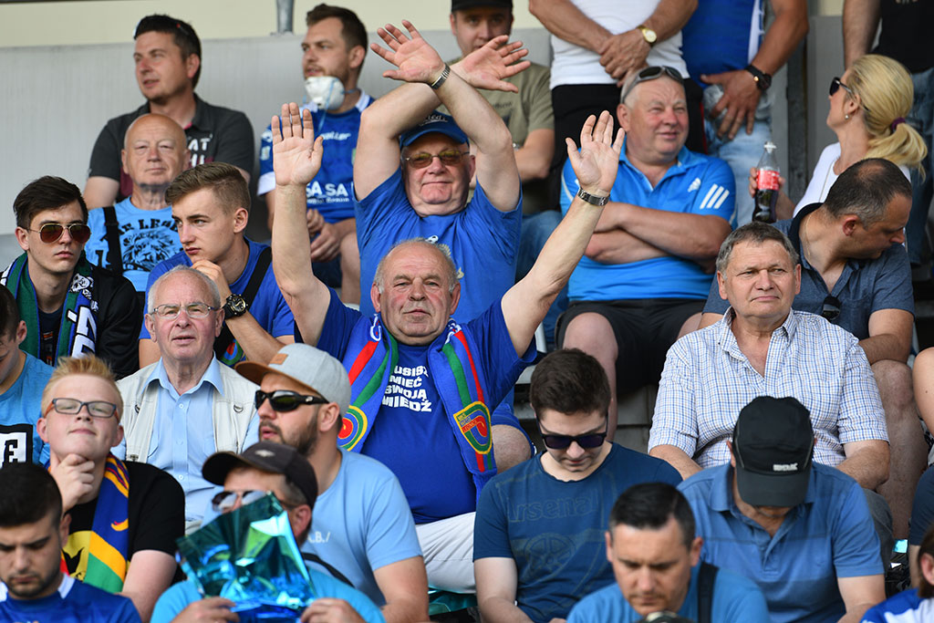 Piłkarska fiesta na trybunach. Jak kibicowaliście Miedzi