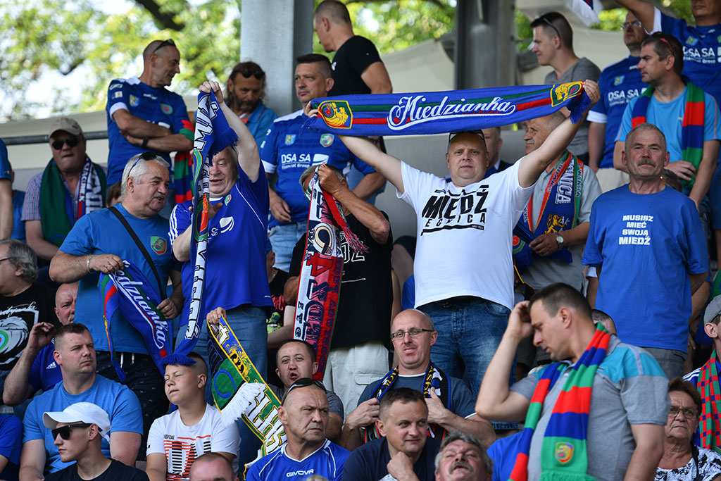 Piłkarska fiesta na trybunach. Jak kibicowaliście Miedzi
