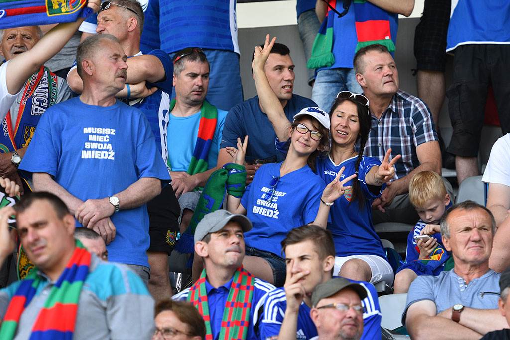 Piłkarska fiesta na trybunach. Jak kibicowaliście Miedzi