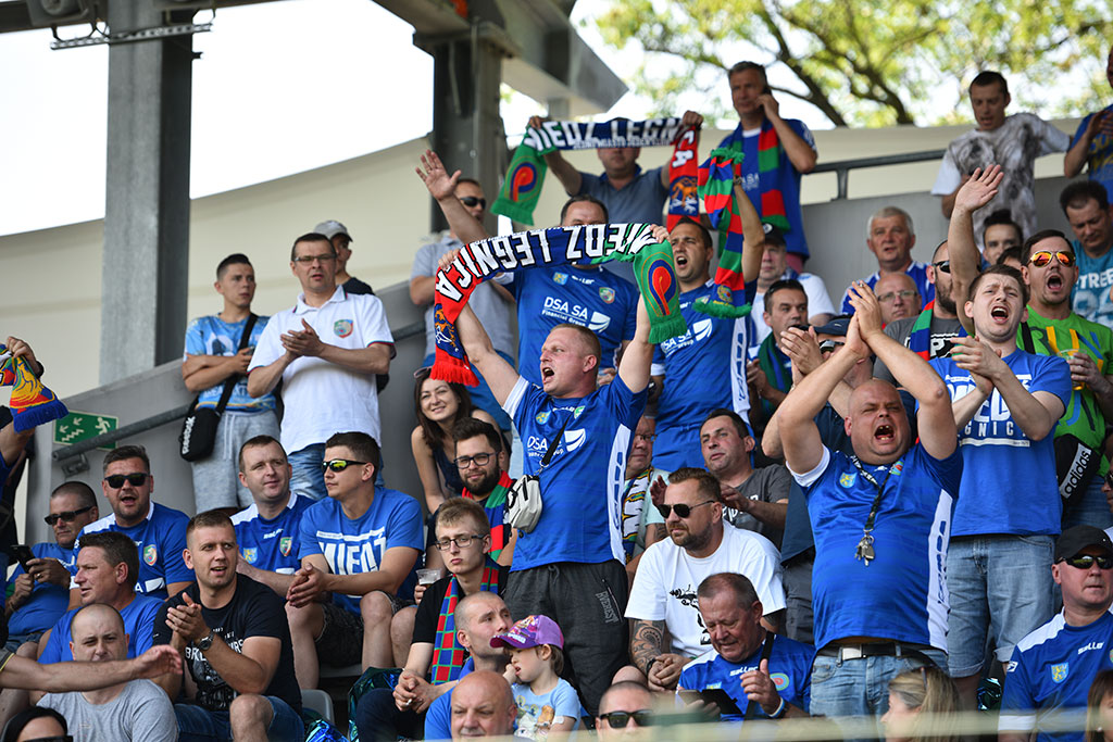 Piłkarska fiesta na trybunach. Jak kibicowaliście Miedzi