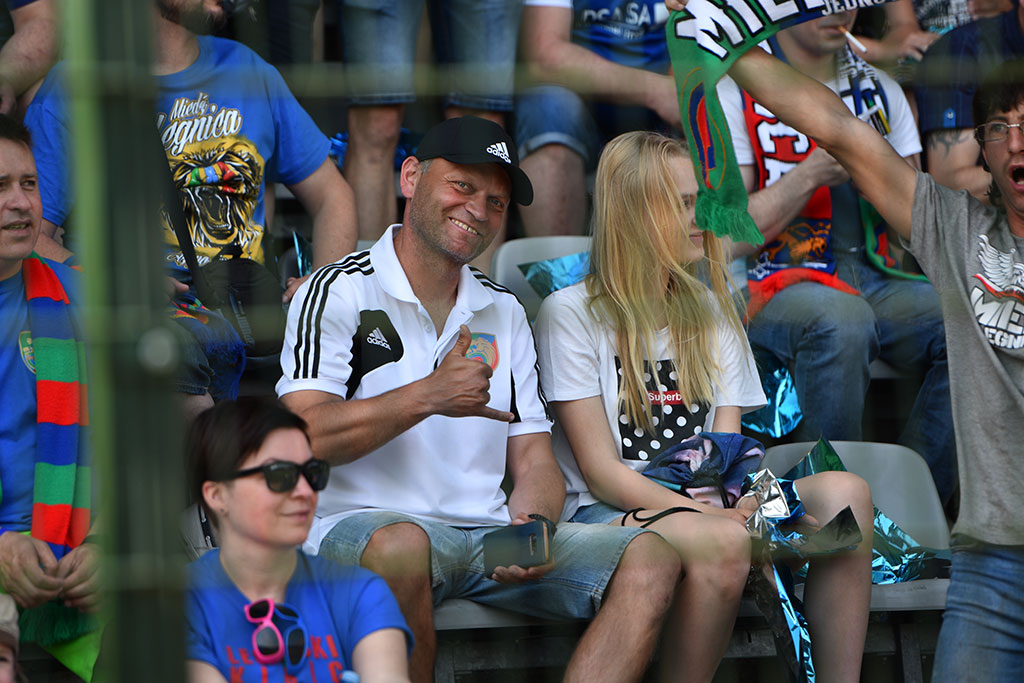 Piłkarska fiesta na trybunach. Jak kibicowaliście Miedzi