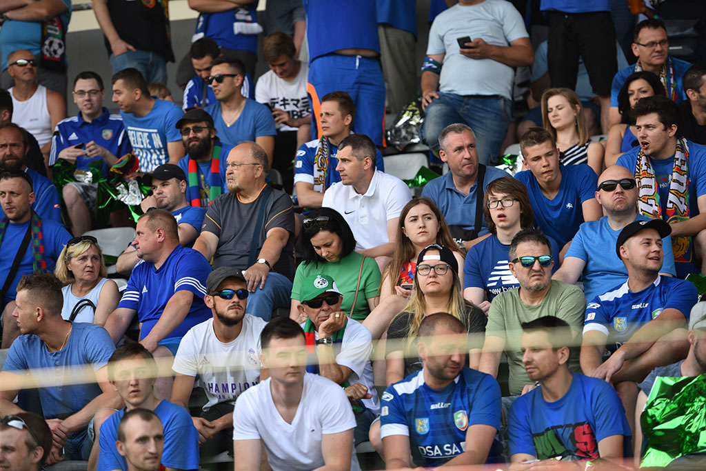 Piłkarska fiesta na trybunach. Jak kibicowaliście Miedzi