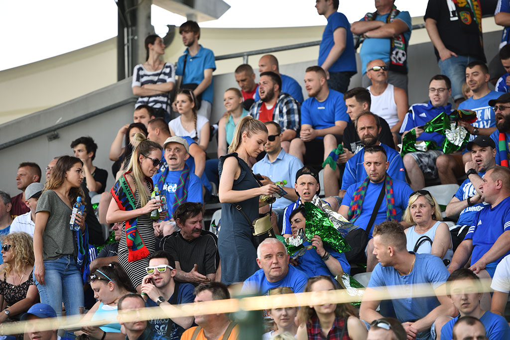 Piłkarska fiesta na trybunach. Jak kibicowaliście Miedzi