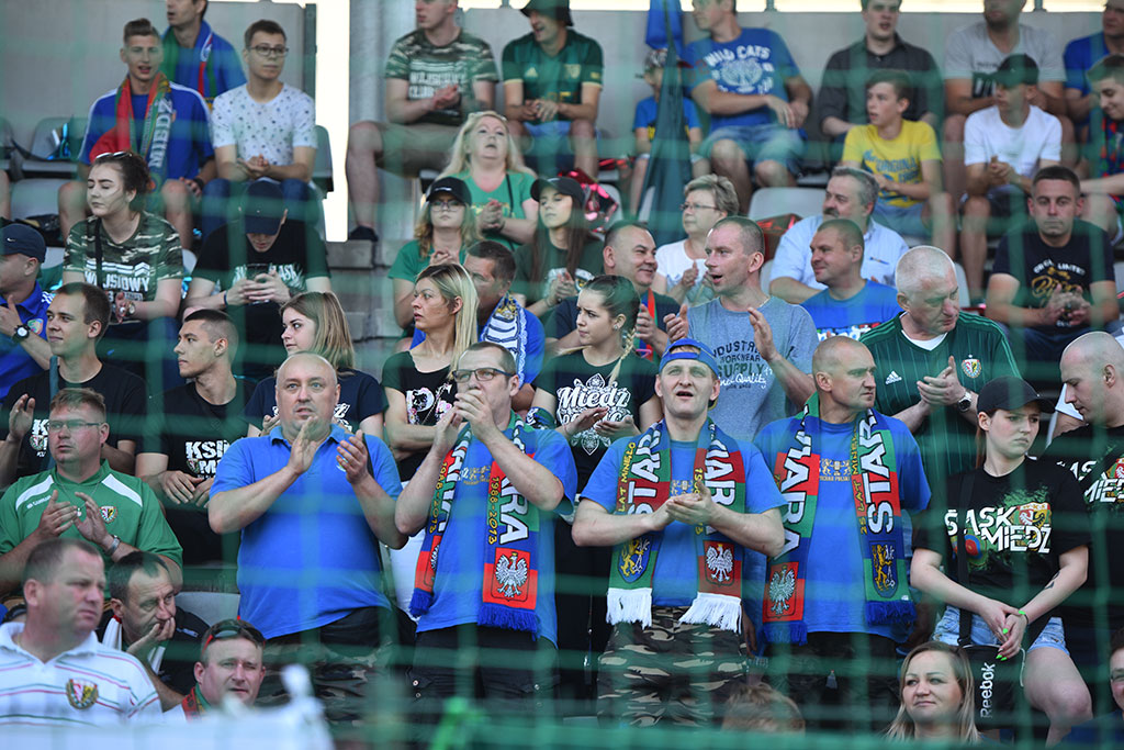 Piłkarska fiesta na trybunach. Jak kibicowaliście Miedzi