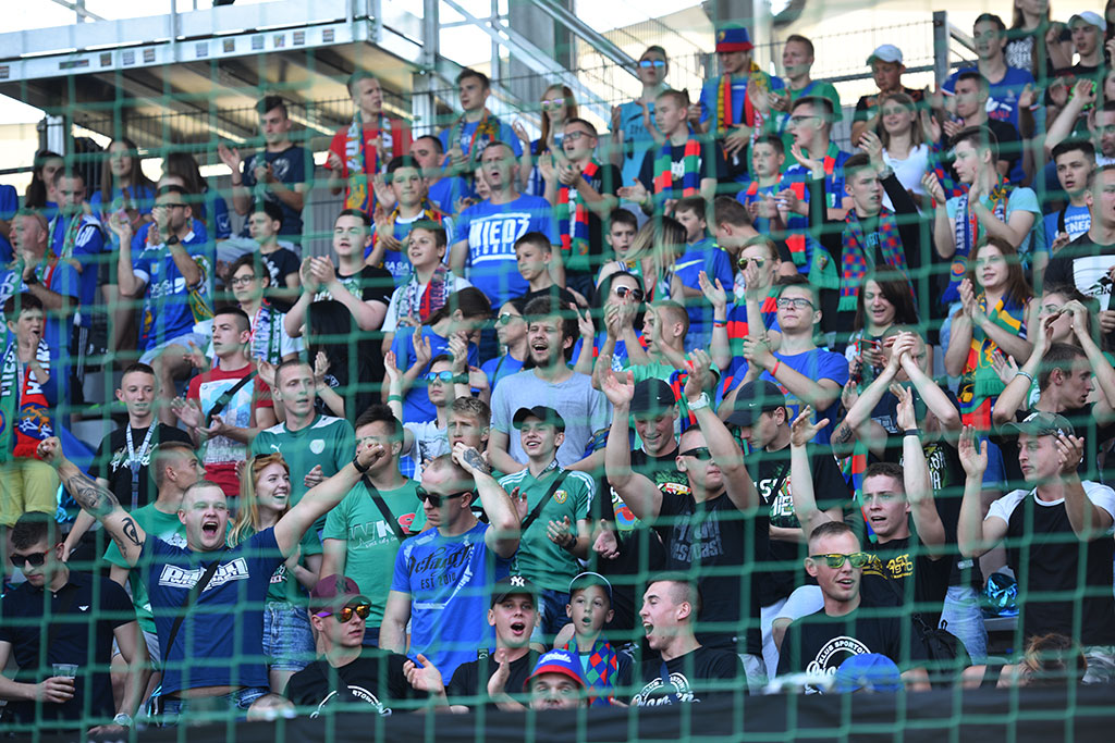 Piłkarska fiesta na trybunach. Jak kibicowaliście Miedzi