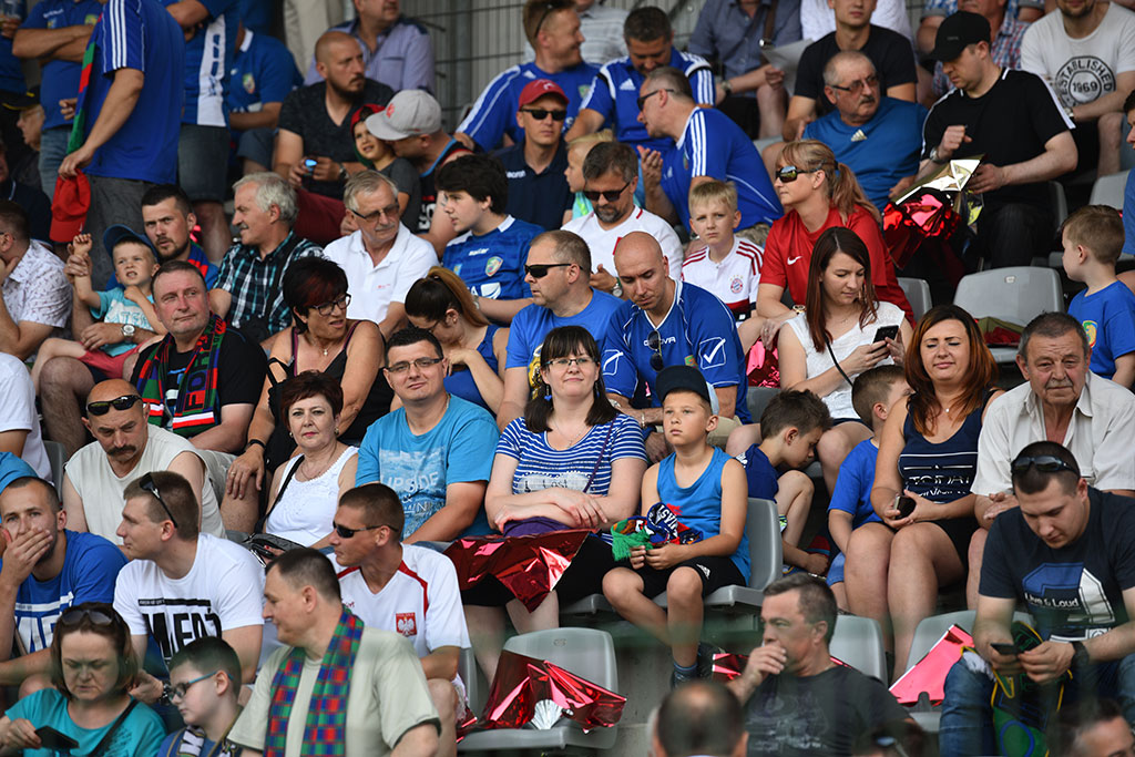 Piłkarska fiesta na trybunach. Jak kibicowaliście Miedzi