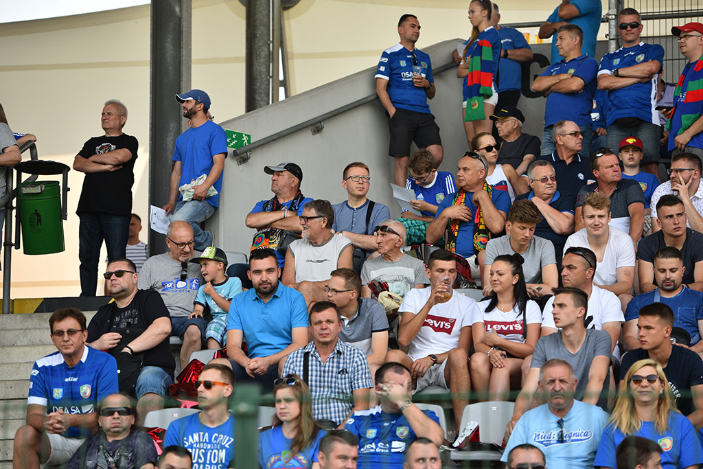 Piłkarska fiesta na trybunach. Jak kibicowaliście Miedzi