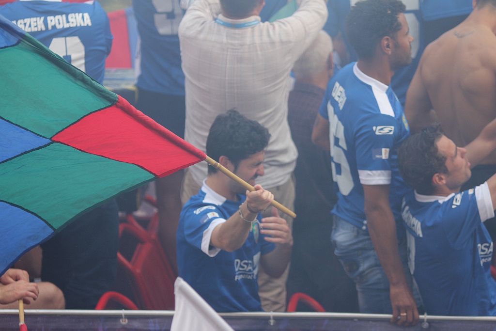 Tysiące kibiców świętowało w rynku awans do ekstraklasy - cz. 2