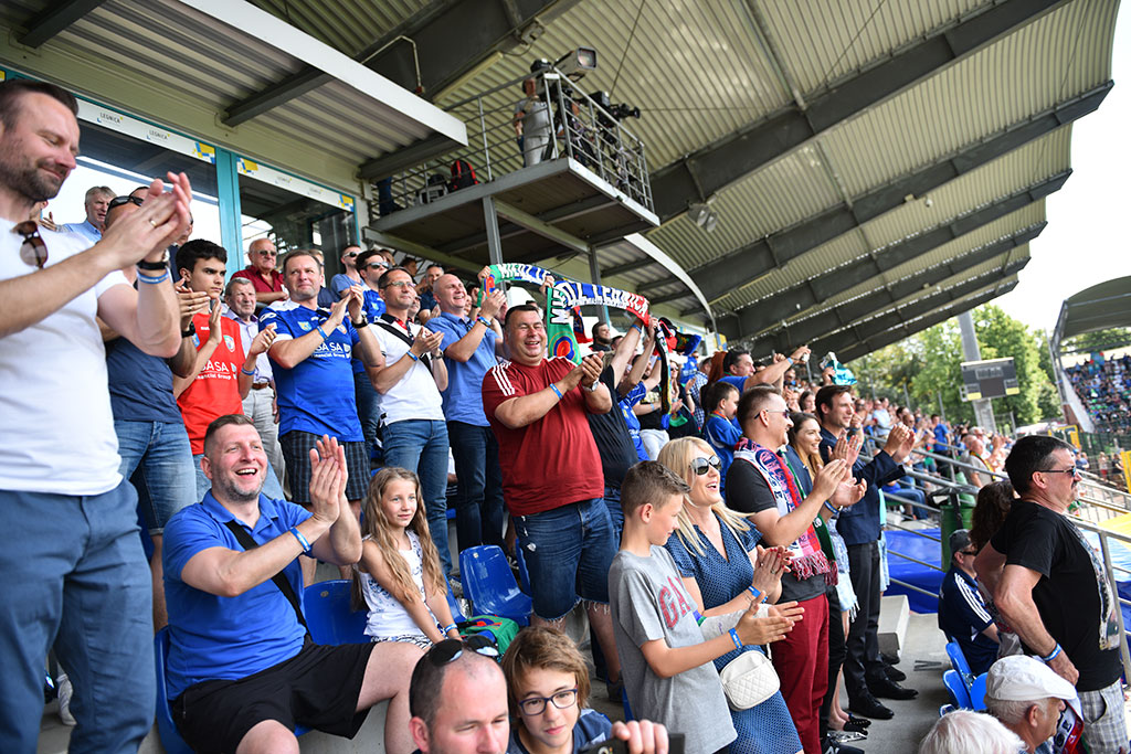 Piłkarska fiesta na trybunach. Jak kibicowaliście Miedzi