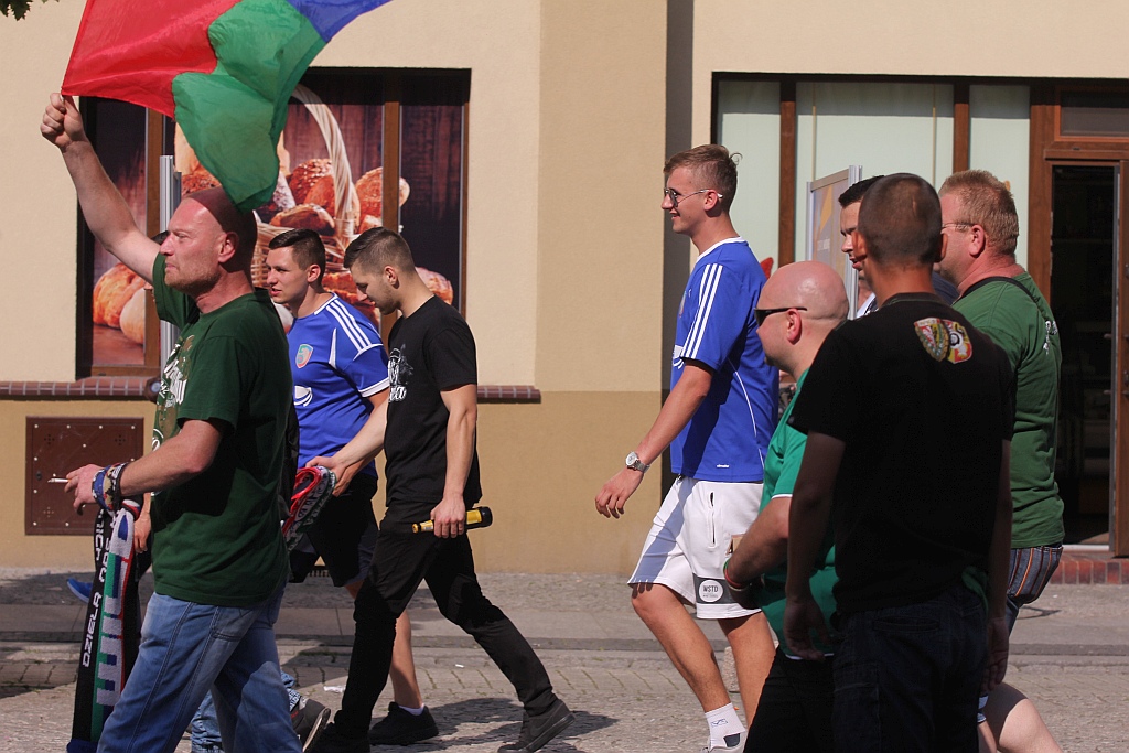 Tysiące kibiców świętowało w rynku awans do ekstraklasy - cz. 2