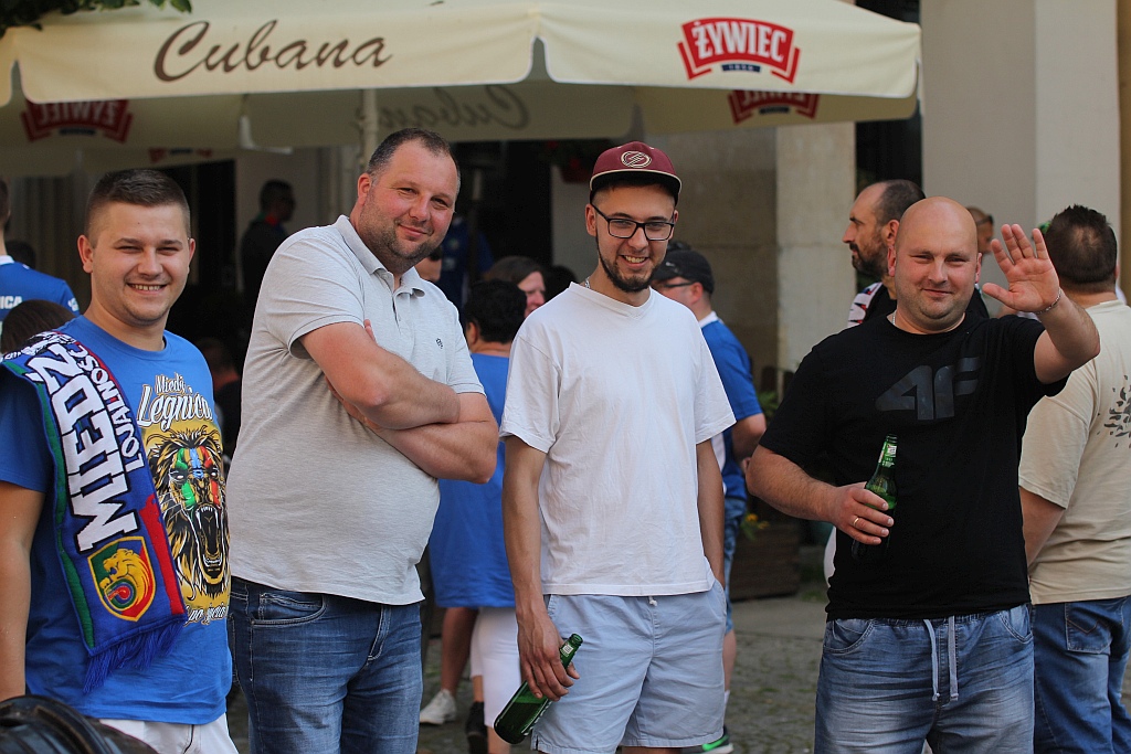 Tysiące kibiców świętowało w rynku awans do ekstraklasy - cz. 2