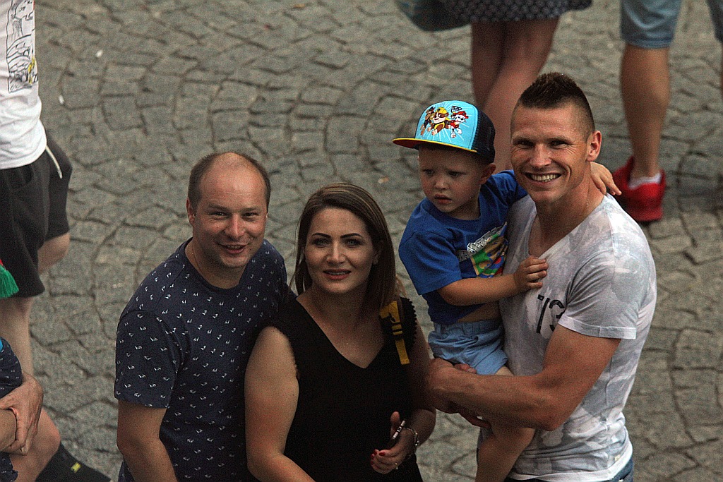 Tysiące kibiców świętowało w rynku awans do ekstraklasy - cz. 2