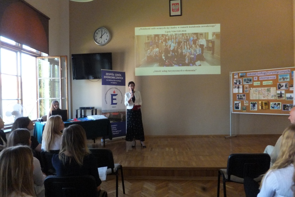 W „Ekonomie” odebrali certyfikaty z odbytego w Lipsku stażu