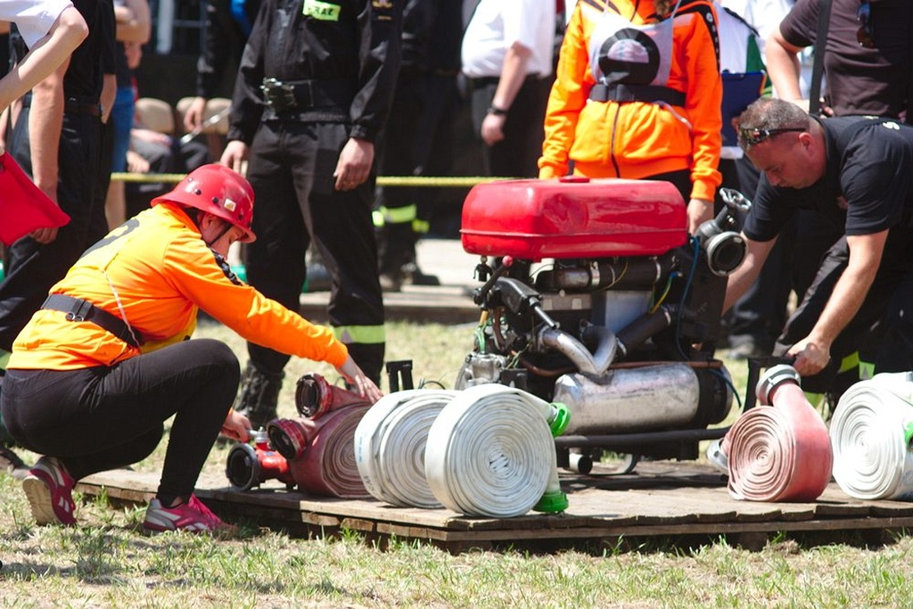 W Jaroszówce odbyły się zawody OSP z gminy Chojnów