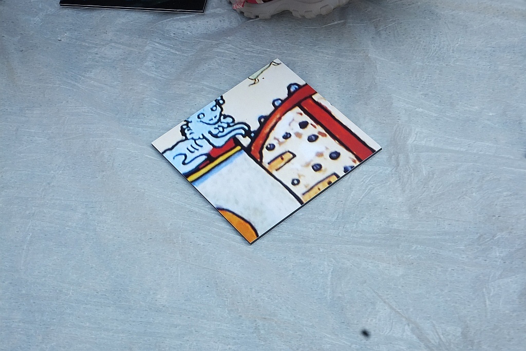 „Artystyczne puzzle” powstawały na legnickim rynku