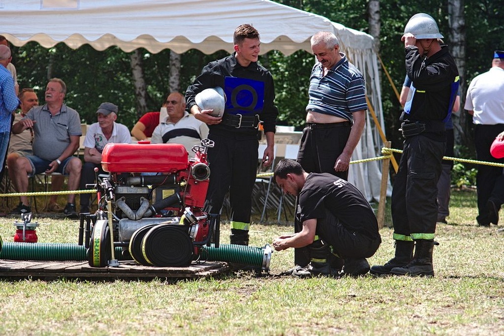 W Jaroszówce odbyły się zawody OSP z gminy Chojnów