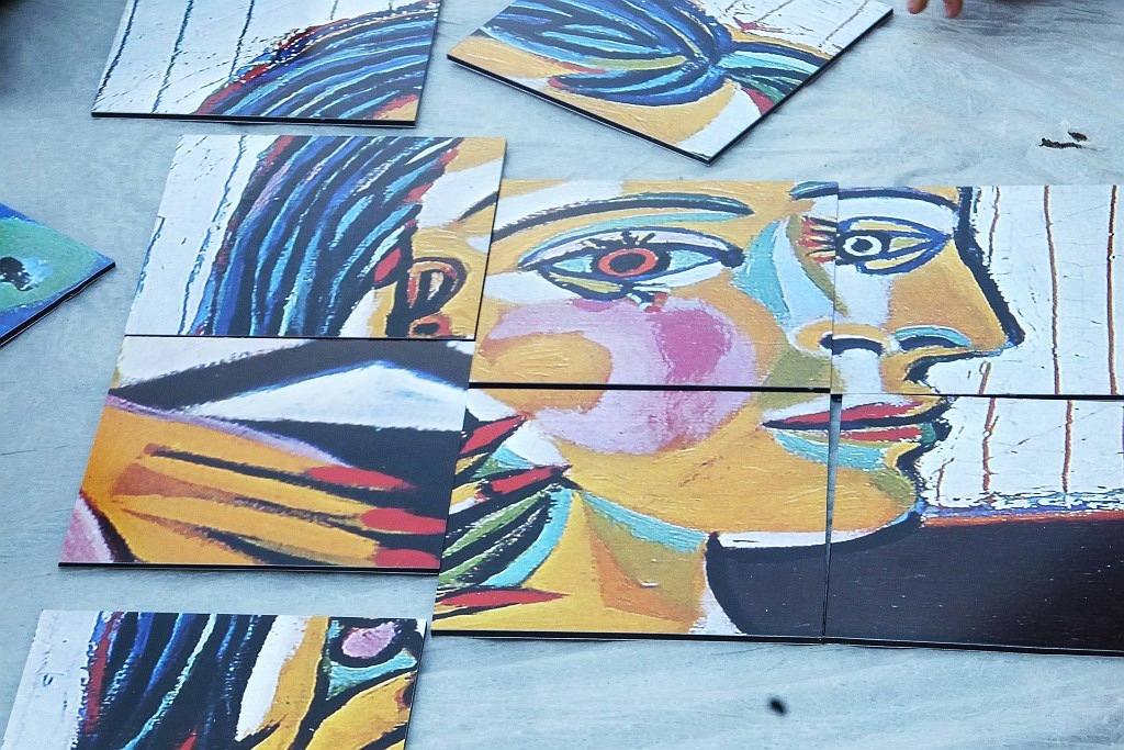 „Artystyczne puzzle” powstawały na legnickim rynku