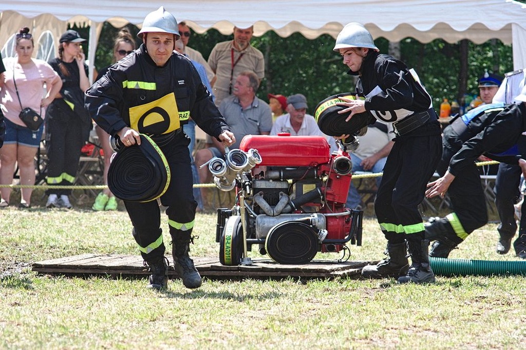 W Jaroszówce odbyły się zawody OSP z gminy Chojnów