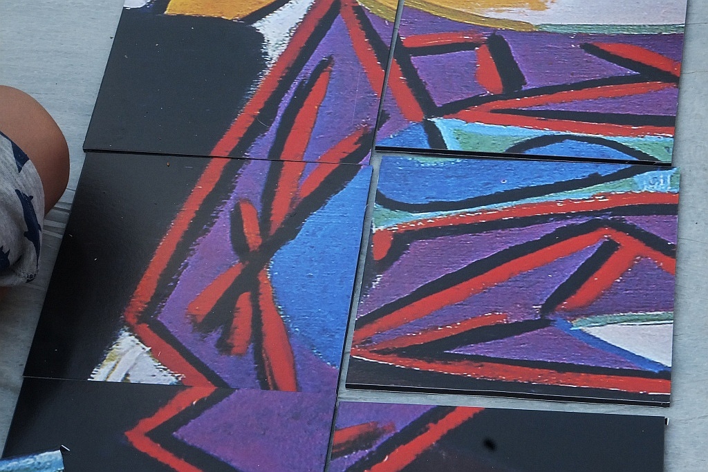 „Artystyczne puzzle” powstawały na legnickim rynku