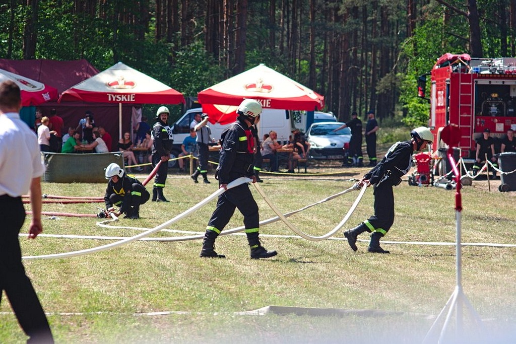 W Jaroszówce odbyły się zawody OSP z gminy Chojnów