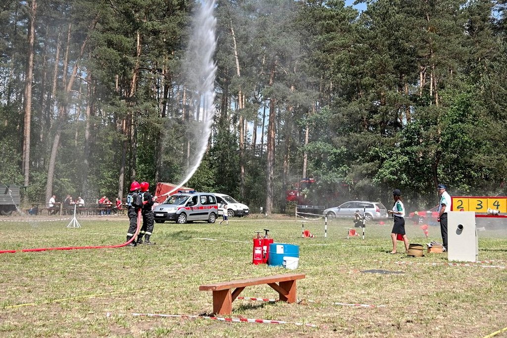 W Jaroszówce odbyły się zawody OSP z gminy Chojnów