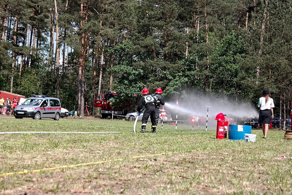 W Jaroszówce odbyły się zawody OSP z gminy Chojnów
