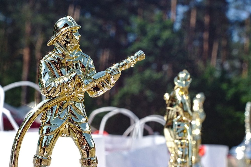 W Jaroszówce odbyły się zawody OSP z gminy Chojnów