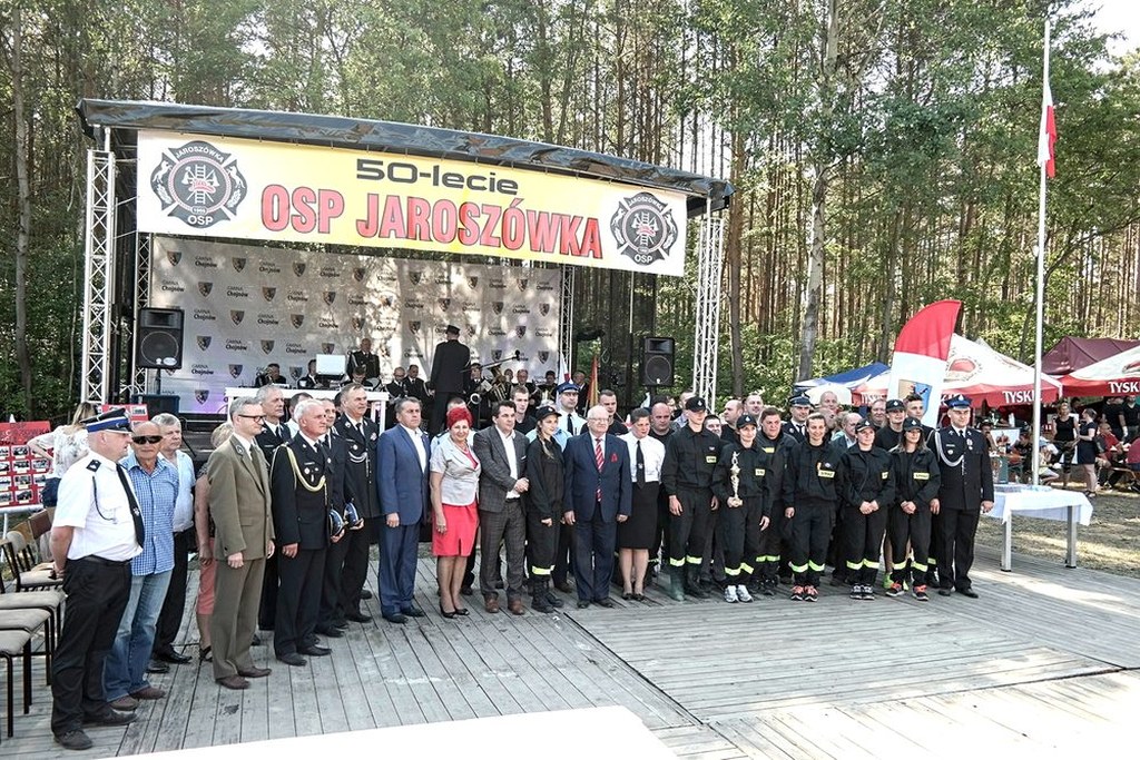 W Jaroszówce odbyły się zawody OSP z gminy Chojnów