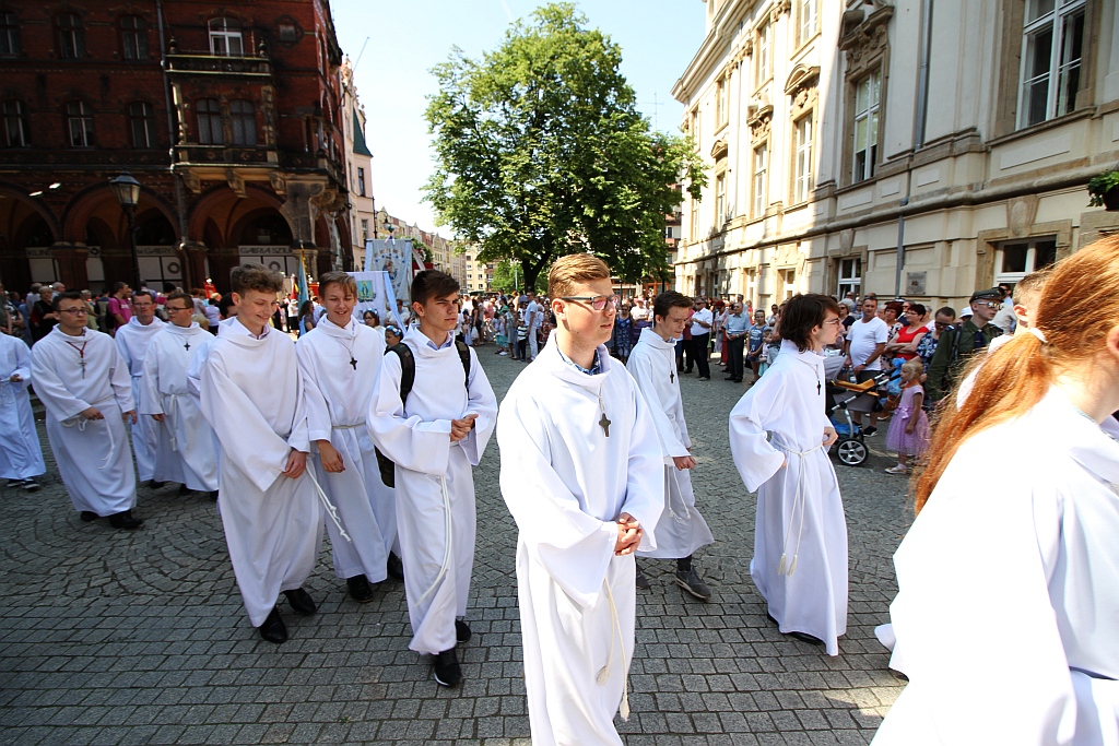Procesji Bożego Ciała w Legnica - nasza fotorelacja