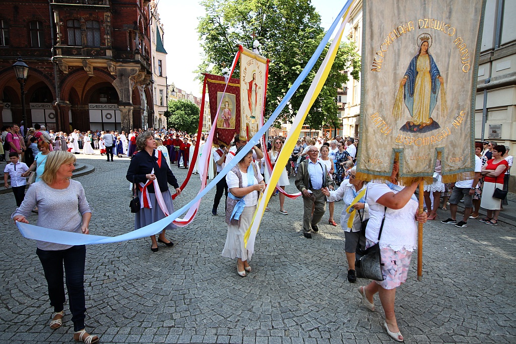 Procesji Bożego Ciała w Legnica - nasza fotorelacja