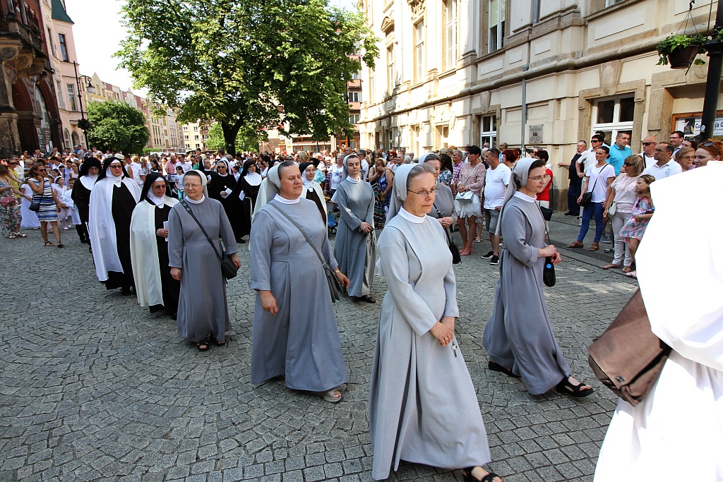 Procesji Bożego Ciała w Legnica - nasza fotorelacja