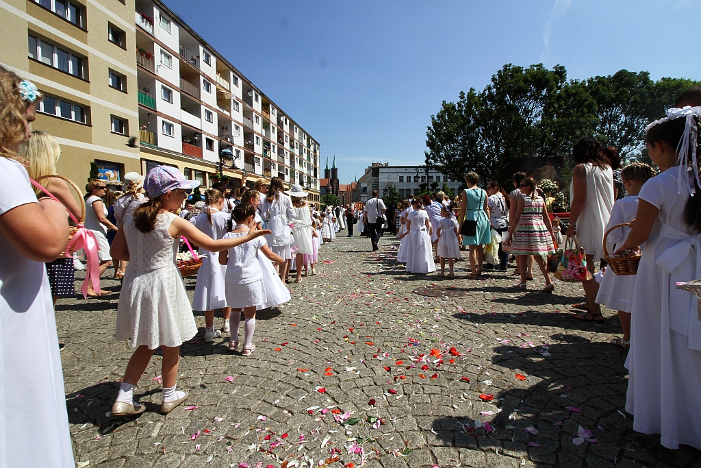 Procesji Bożego Ciała w Legnica - nasza fotorelacja
