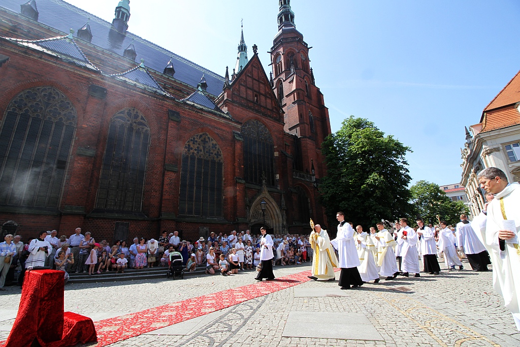 Procesji Bożego Ciała w Legnica - nasza fotorelacja