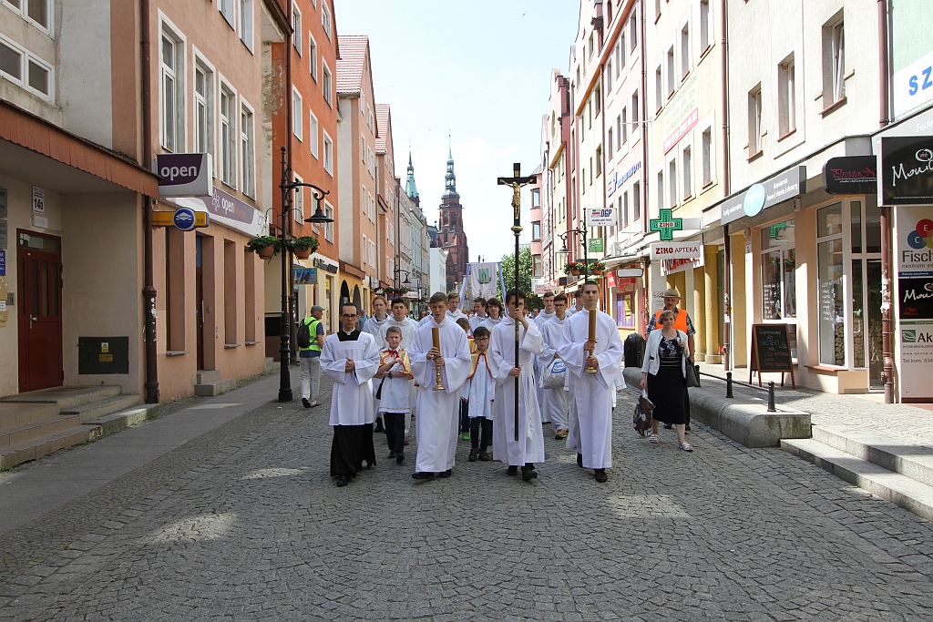 Procesji Bożego Ciała w Legnica - nasza fotorelacja