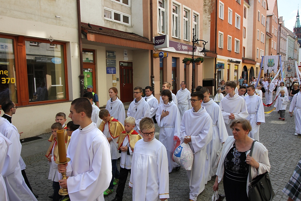 Procesji Bożego Ciała w Legnica - nasza fotorelacja