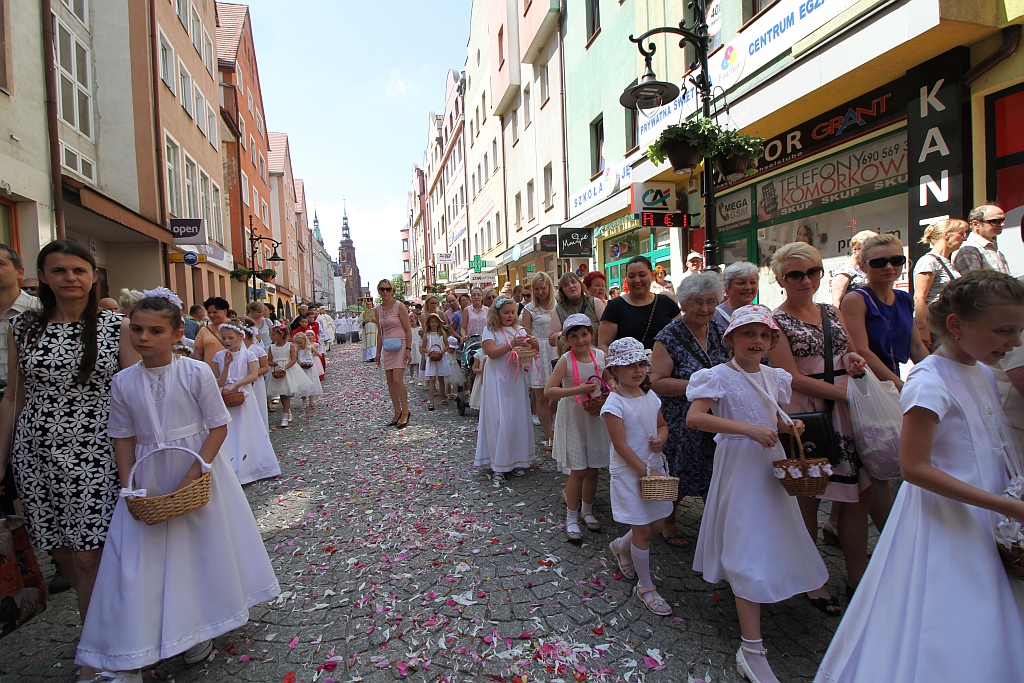 Procesji Bożego Ciała w Legnica - nasza fotorelacja