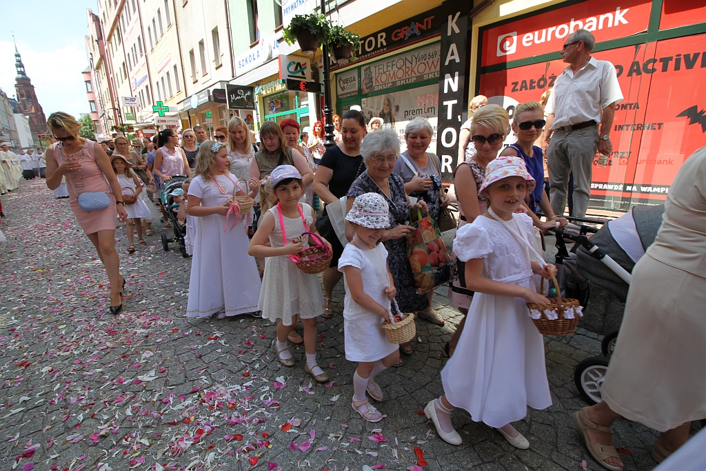 Procesji Bożego Ciała w Legnica - nasza fotorelacja