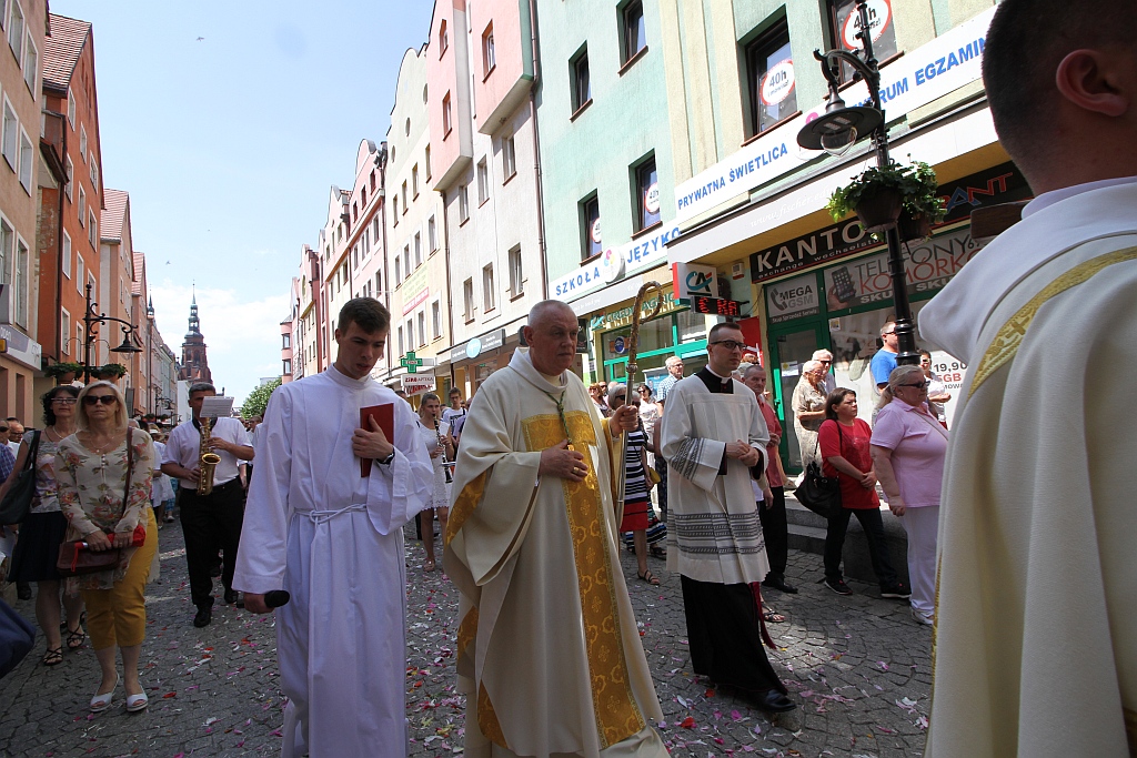 Procesji Bożego Ciała w Legnica - nasza fotorelacja
