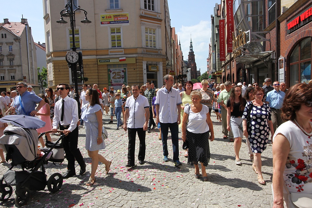 Procesji Bożego Ciała w Legnica - nasza fotorelacja