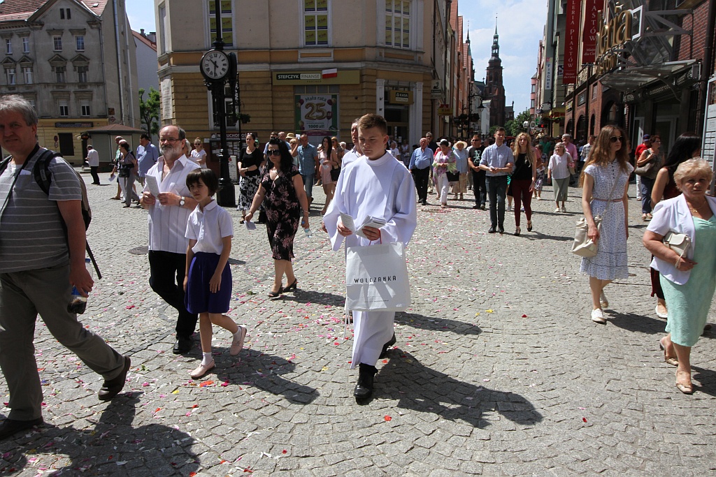 Procesji Bożego Ciała w Legnica - nasza fotorelacja