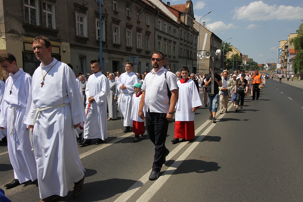 Procesji Bożego Ciała w Legnica - nasza fotorelacja