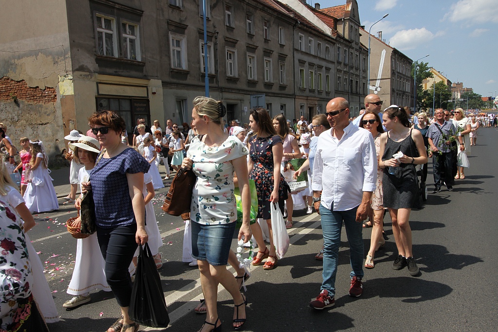 Procesji Bożego Ciała w Legnica - nasza fotorelacja
