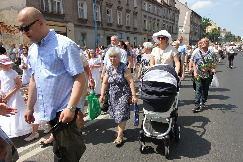 Procesji Bożego Ciała w Legnica - nasza fotorelacja